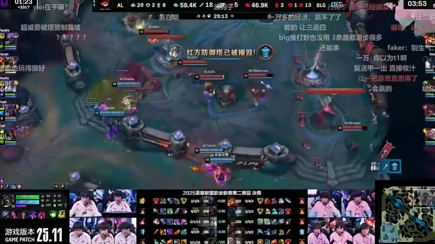 Sask:要不然BLG认怂抛弃全华班吧 这打不了啊打野主要差距太大了